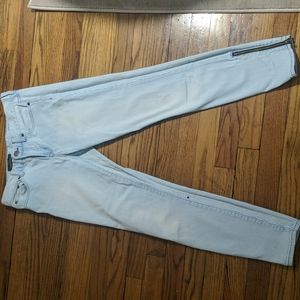 J. Crew Toothpick Ankle pinstripe pants. Size 26 ankle